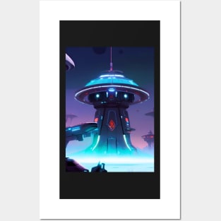 SPACE TELEPORT Posters and Art